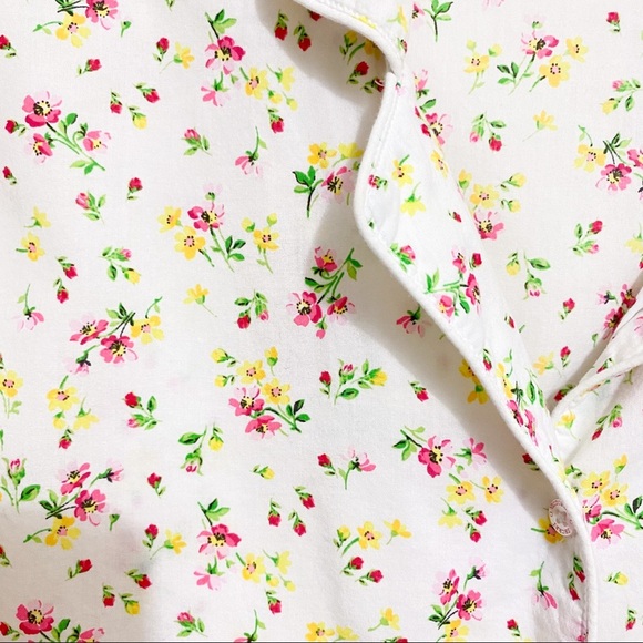 Victoria’s Secret Floral Button Down Pajama Top S - Picture 9 of 9